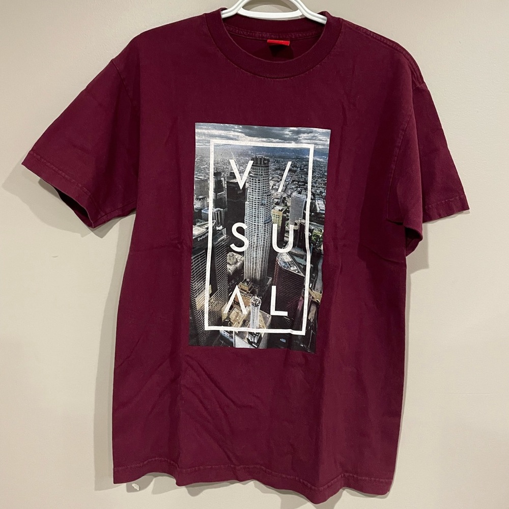 PacSun Visual - Short Sleeve - Medium - Burgundy